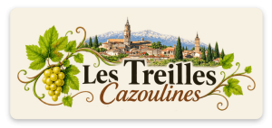 logo avec le village de cazouls les béziers sans la treille